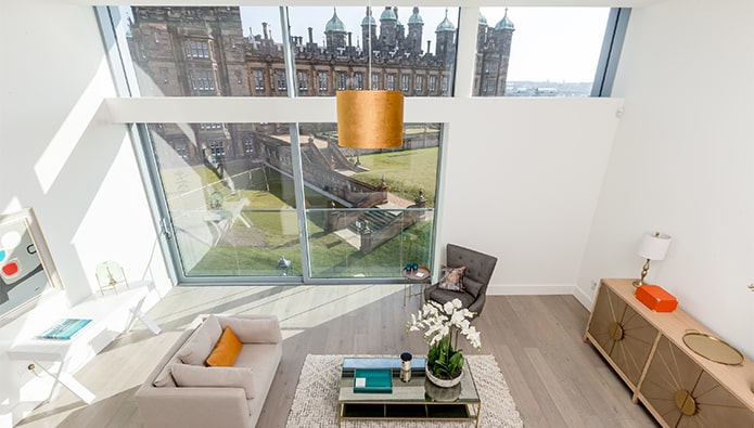 Edinburgh’s most sought-after apartment now available to rent